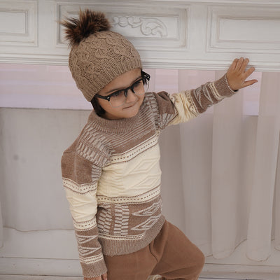 Boys Winter Knitted Sweater with Trouser