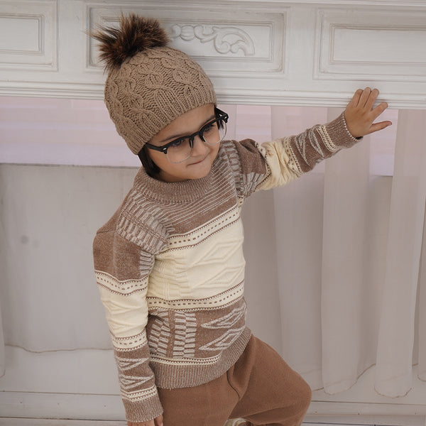 Boys Winter Knitted Sweater with Trouser